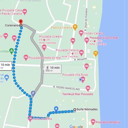 Suites Nomades - 30M Da Praia De Caraiva - Ba Экстерьер фото